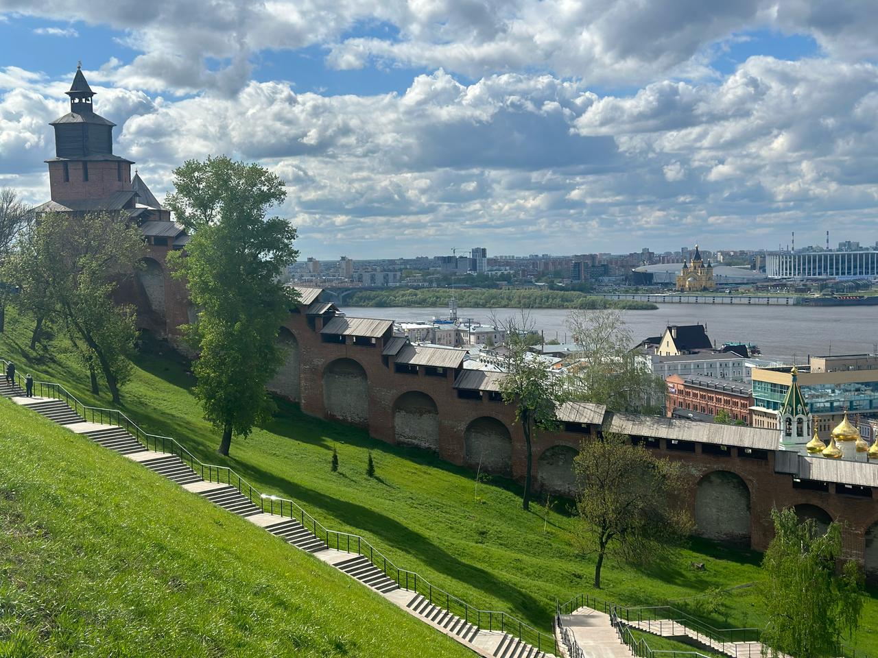 Видовая квартира/студия в центре Нижнего Новгорода